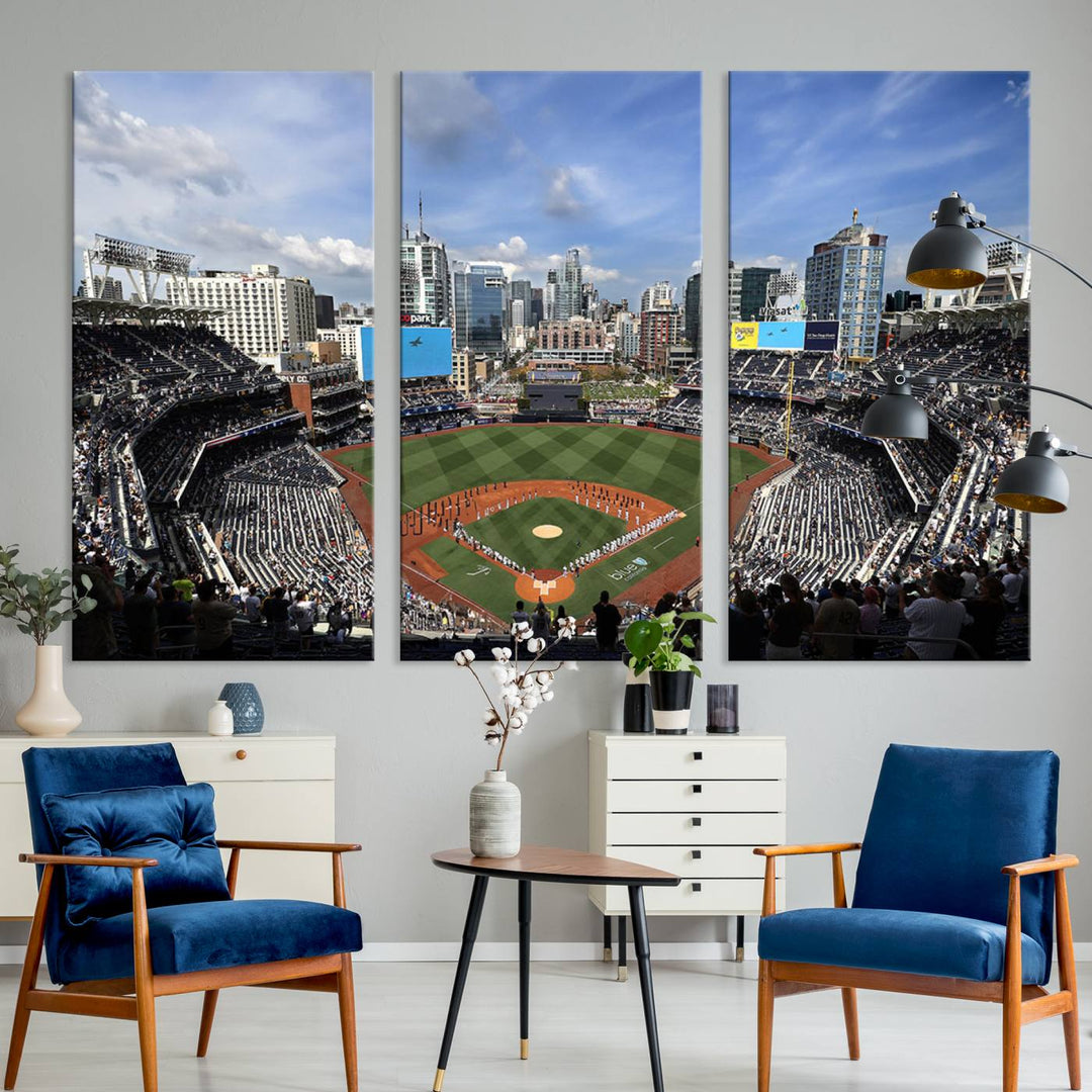 Petco Park San Diego Stadium Wall Art Canvas Print