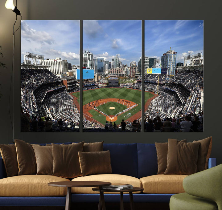 Petco Park San Diego Stadium Wall Art Canvas Print