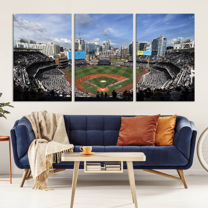 Petco Park San Diego Stadium Wall Art Canvas Print