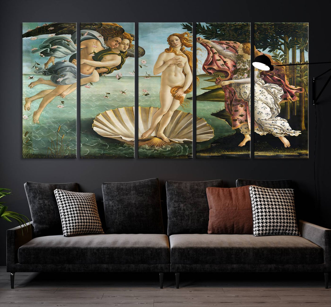 The Birth of Venus Sandro Botticelli Reproduction Canvas Print Classic Painting