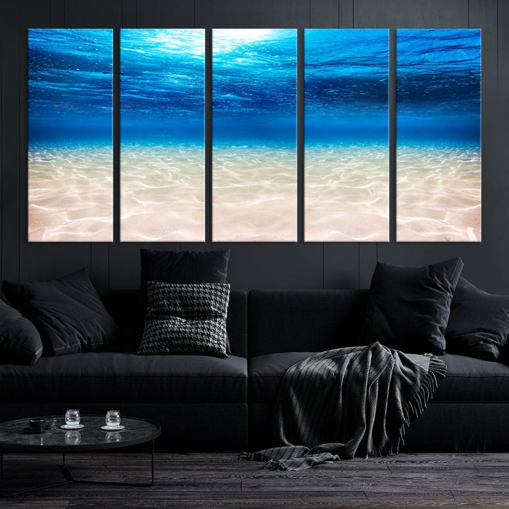 Under Water Ocean Life Canvas Wall Art Giclee Print