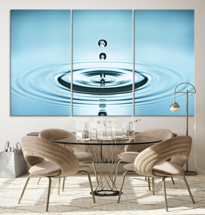 Water Drop Canvas Print Large Wall Art Giclee Printing