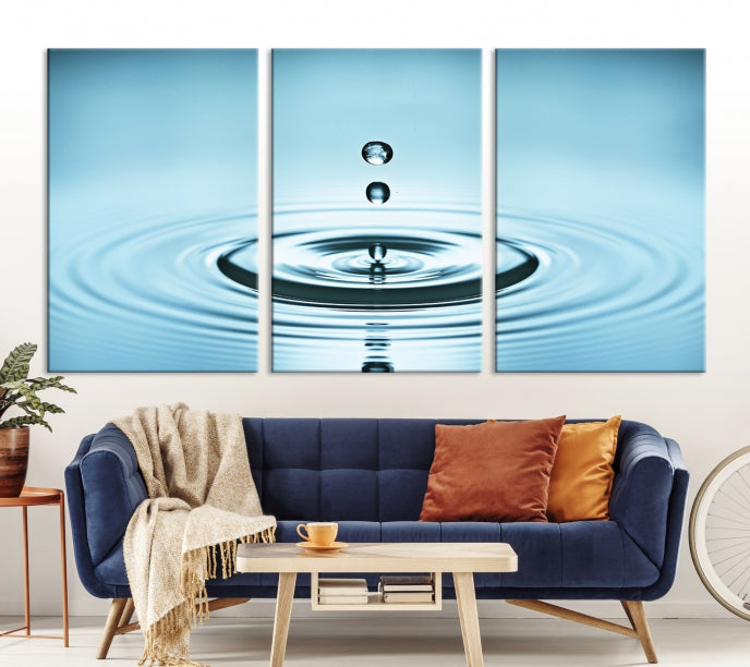 Water Drop Canvas Print Large Wall Art Giclee Printing