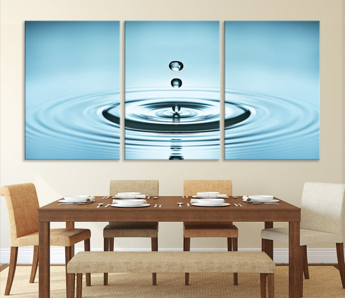 Water Drop Canvas Print Large Wall Art Giclee Printing