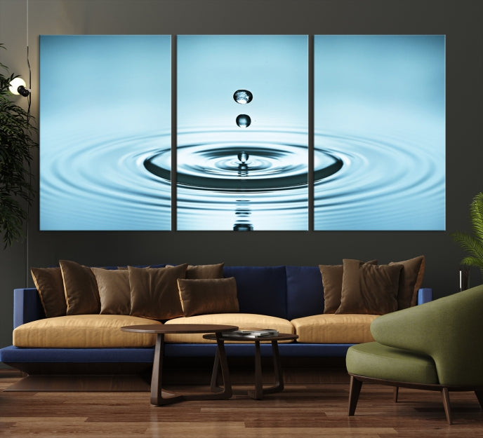 Water Drop Canvas Print Large Wall Art Giclee Printing