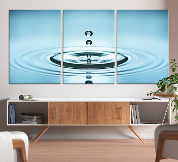 Water Drop Canvas Print Large Wall Art Giclee Printing