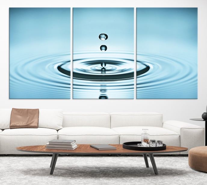 Water Drop Canvas Print Large Wall Art Giclee Printing