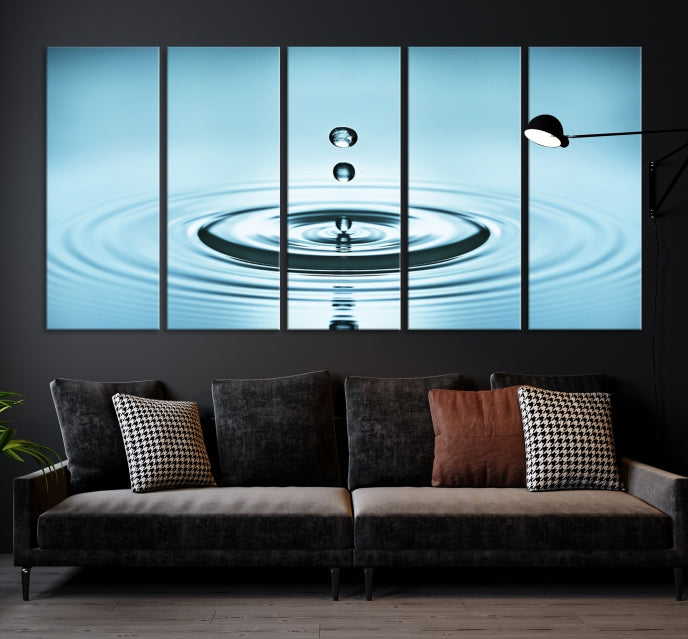 Water Drop Canvas Print Large Wall Art Giclee Printing