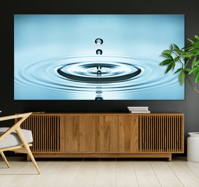 Water Drop Canvas Print Large Wall Art Giclee Printing